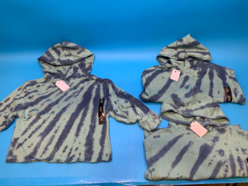 Photo 1 of 635649…3 kids size medium 7/8 hoodies 