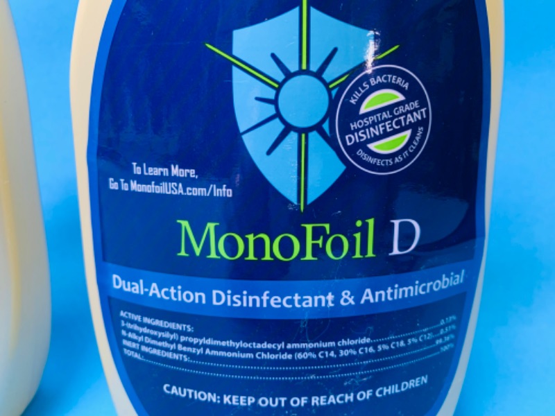 Photo 1 of 635658… 2 disinfectant and antimicrobial cleaners 
