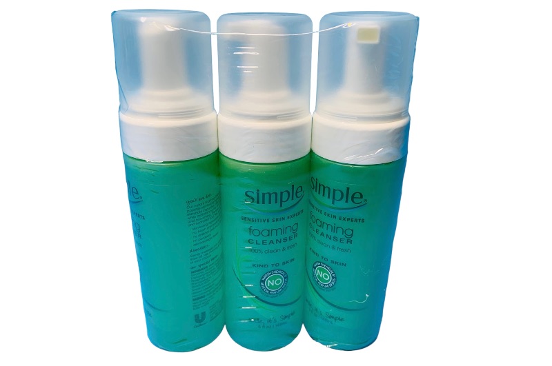 Photo 1 of 635675… 3 simple foaming cleansers