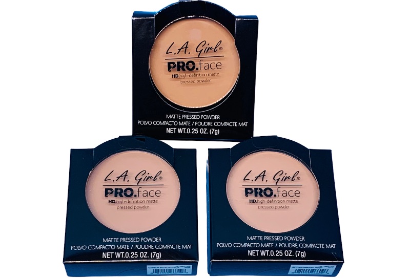 Photo 1 of 635692… 3 L.A. Girl matte pressed powder 