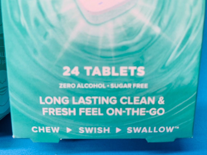 Photo 2 of 635698…48 Listerine ready tabs chew, swish, and swallow 