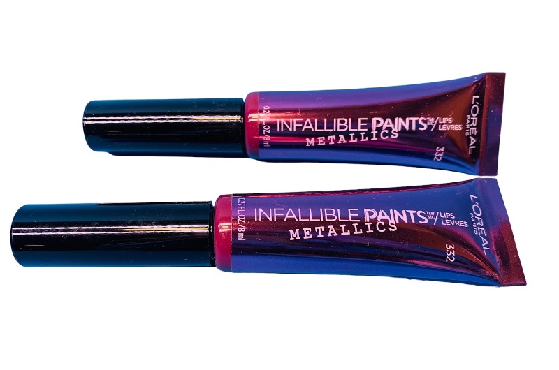 Photo 1 of 635734… 2 L’Oréal infallible metallic lips 