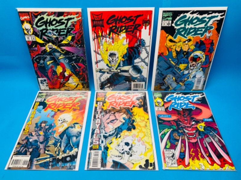 Photo 1 of 635820…6 ghost rider comics In plastic sleeves 