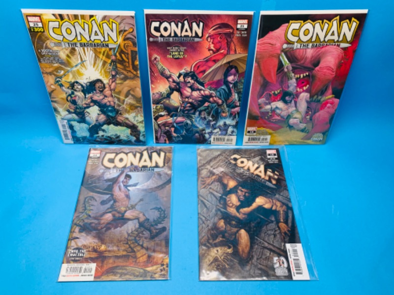 Photo 1 of 635826…5 Conan comics In plastic sleeves 