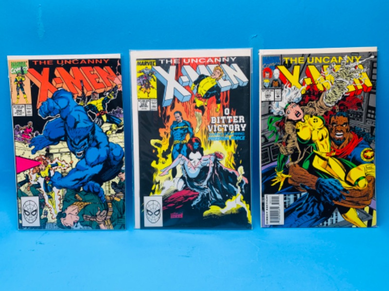 Photo 1 of 635828…3 X-men comics In plastic sleeves 