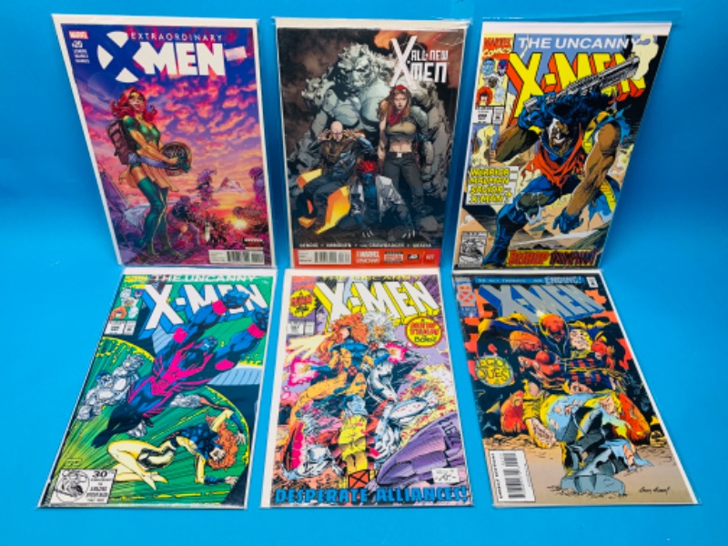 Photo 1 of 635829…6 X-men comics In plastic sleeves 