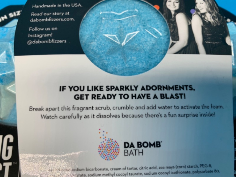 Photo 1 of 635874… 5 bling blast  bath fizzers with surprise inside 