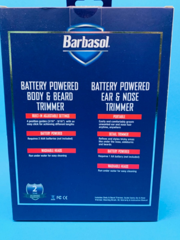 Photo 2 of 636030…barbasol 4 piece grooming set 