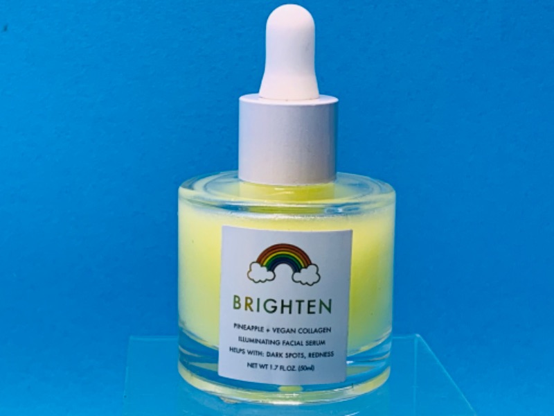 Photo 2 of 636355…Brighten pineapple vegan collagen facial serum 1.7 oz.