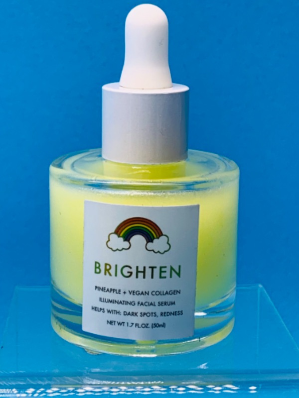 Photo 1 of 636355…Brighten pineapple vegan collagen facial serum 1.7 oz.