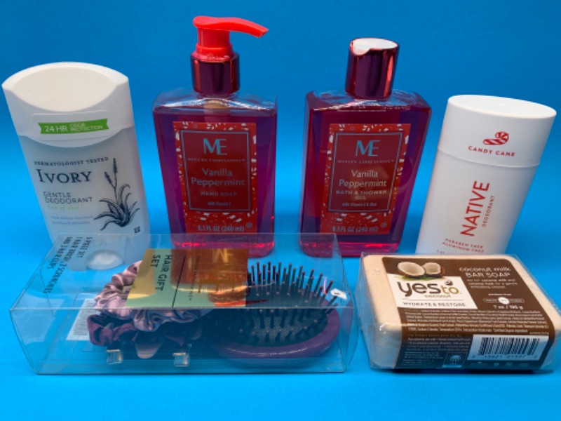 Photo 2 of 636395… hand soap, shower gel, deodorants, hair gift set, and coconut milk bar soap