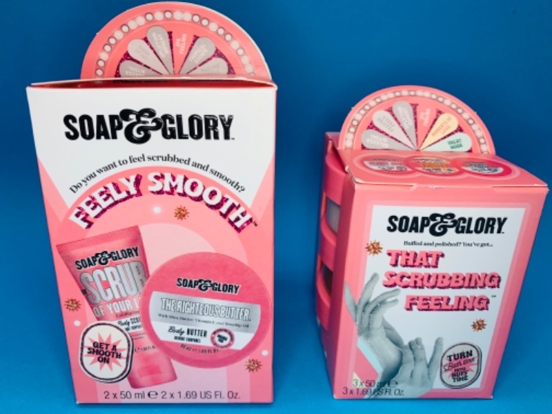 Photo 1 of 636400… Soap and Glory body butter, and scrubs
