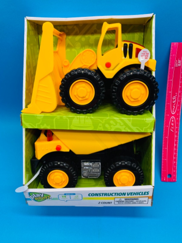 Photo 1 of 636407…plastic construction vehicles toys