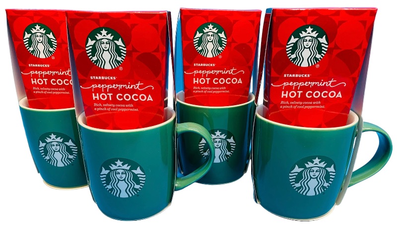 Photo 1 of 636414…4 Starbucks mugs and coco