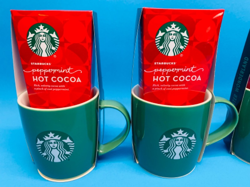 Photo 2 of 636414…4 Starbucks mugs and coco