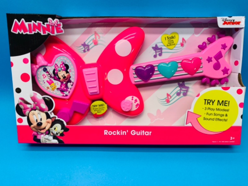 Photo 1 of 636415…Disney junior Minnie rock in’ guitar toy