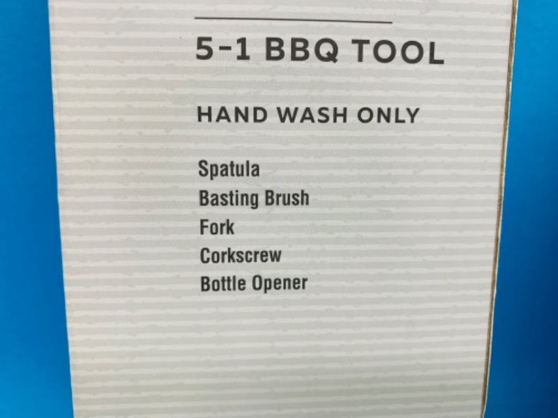 Photo 2 of 636433… 5 in 1 BBQ tool