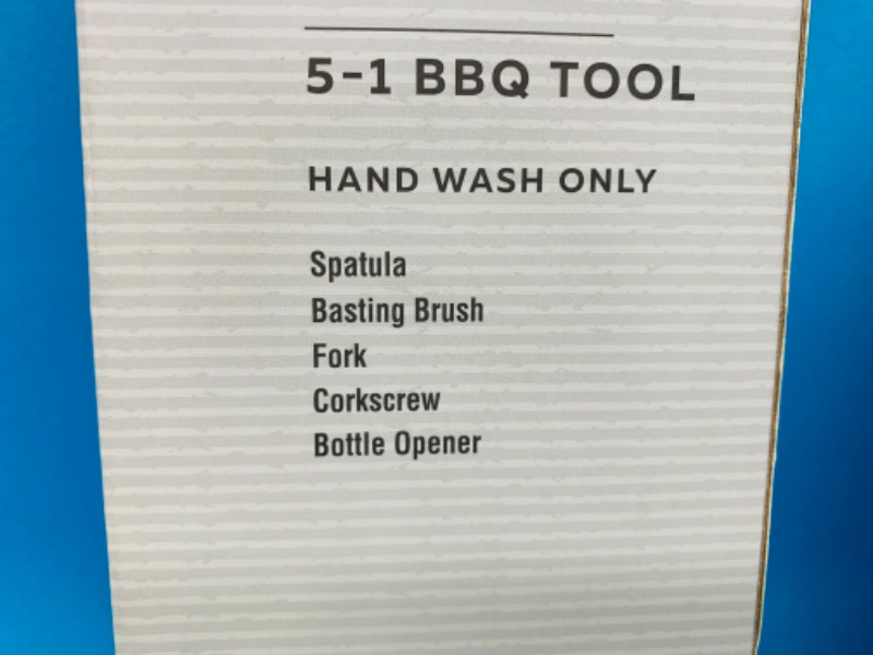 Photo 2 of 636434… 5 in 1 BBQ tool