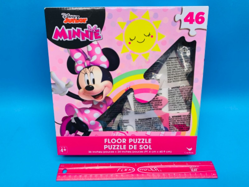 Photo 1 of 636440…Disney Junior Minnie floor puzzle 