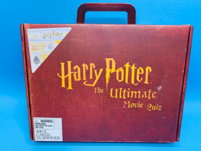Photo 1 of 636494…Harry Potter the ultimate movie quiz game 
INCOMPLETE