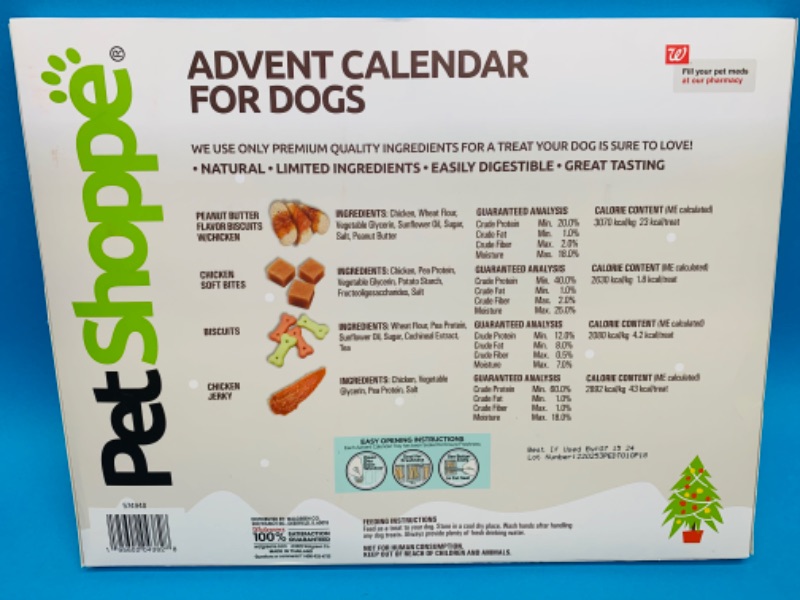 Photo 1 of 636731…Pet Shoppe advent calendar dog treats 