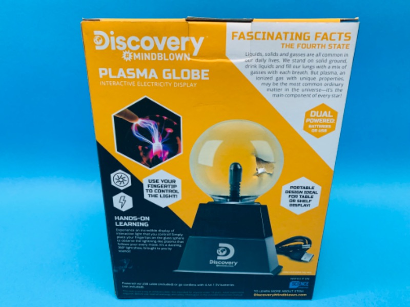 Photo 2 of 636735…Discovery mindblown plasma globe 