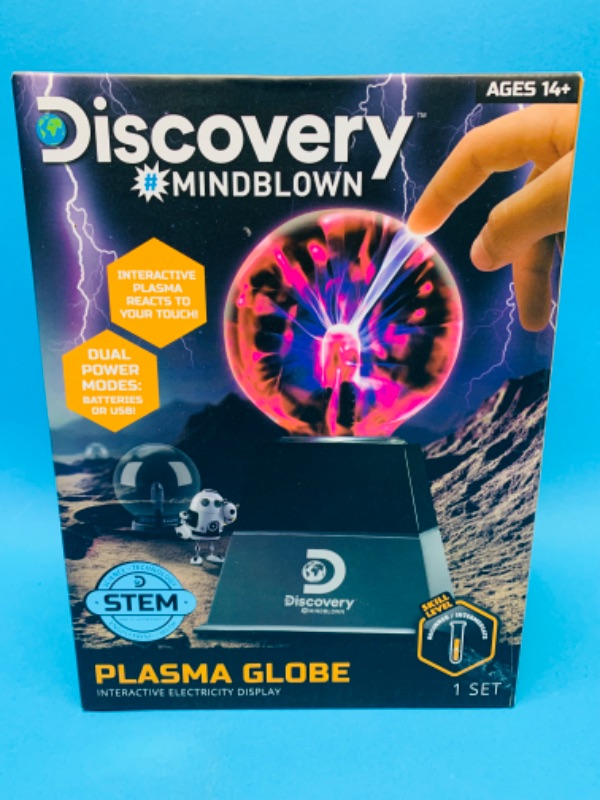 Photo 1 of 636735…Discovery mindblown plasma globe 