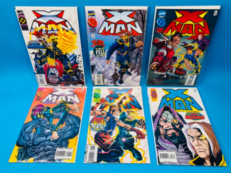 Photo 1 of 636741…6 x-man comics in plastic sleeves 