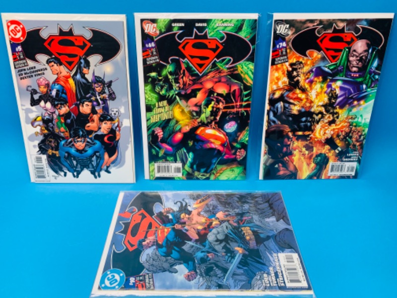 Photo 1 of 636747… 4 Superman comics in plastic sleeves 