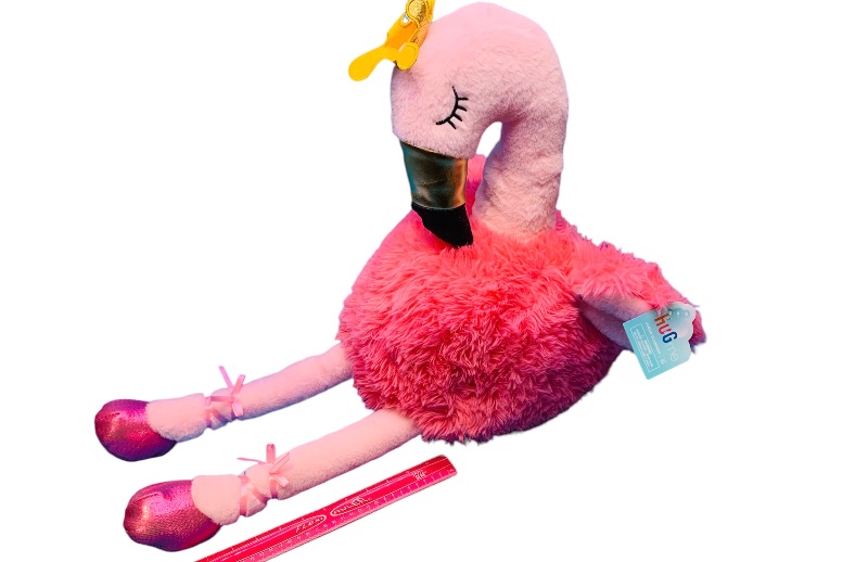 Photo 1 of 636791…Xlarge hug me flamingo plushie 