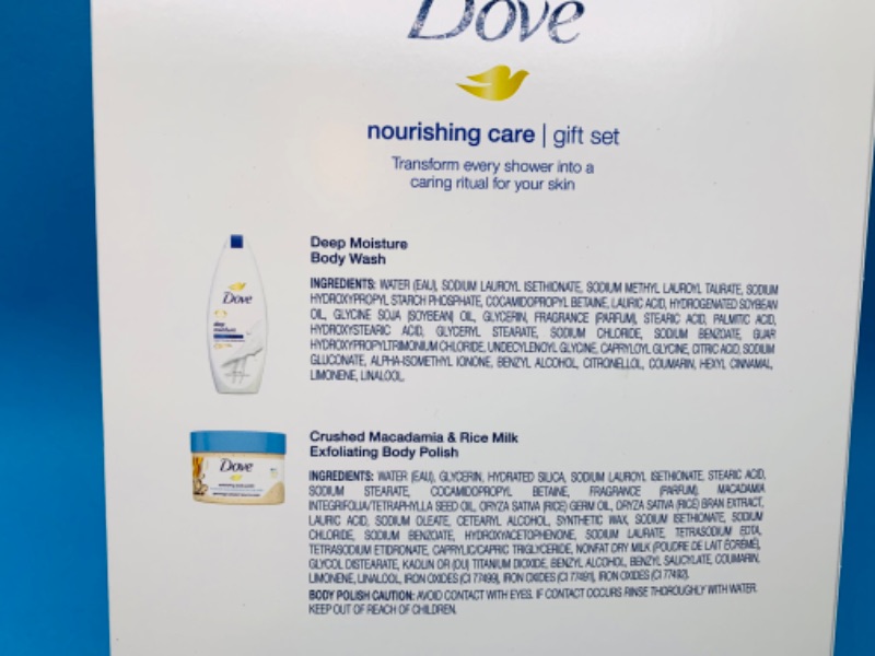 Photo 2 of 636896…Dove nourishing care gift set