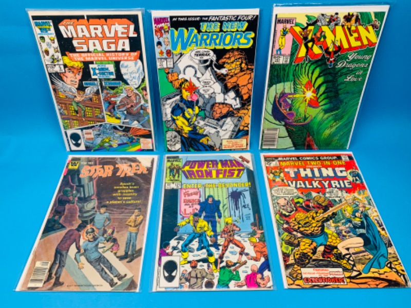 Photo 1 of 637138…6 older comics in plastic sleeves 