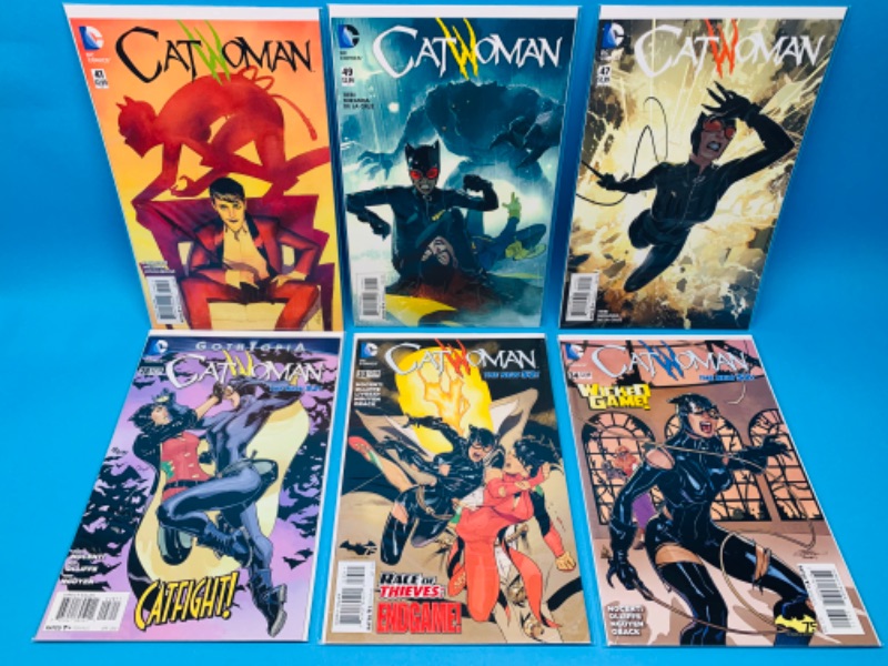 Photo 1 of 637168…6 catwoman comics in plastic sleeves 