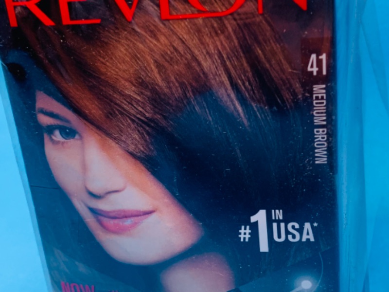 Photo 2 of 637176…3 boxes of revlon colorsilk hair color kits - medium brown color 