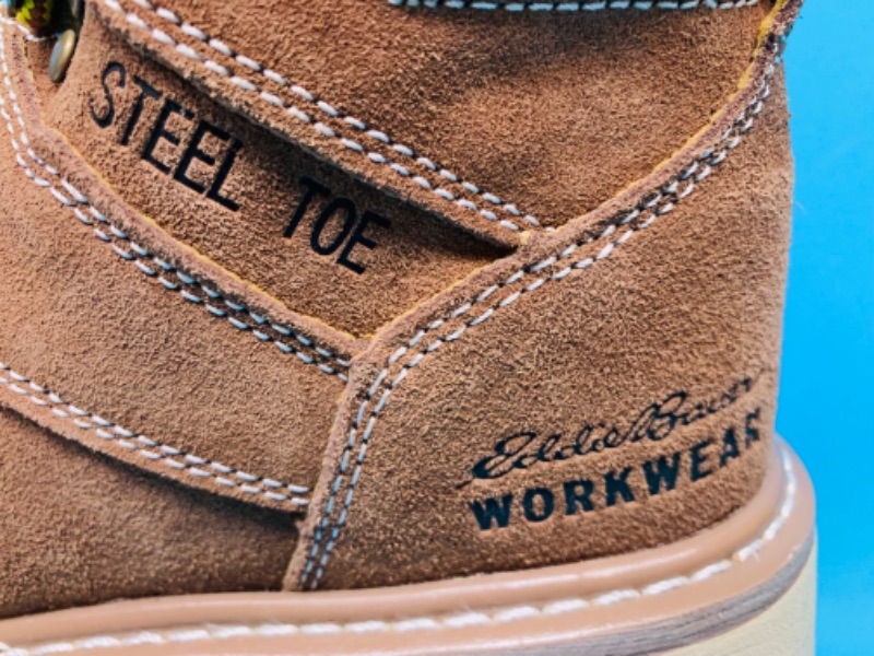Photo 3 of 637247…Eddie Bauer steel toe workwear boots size 8M