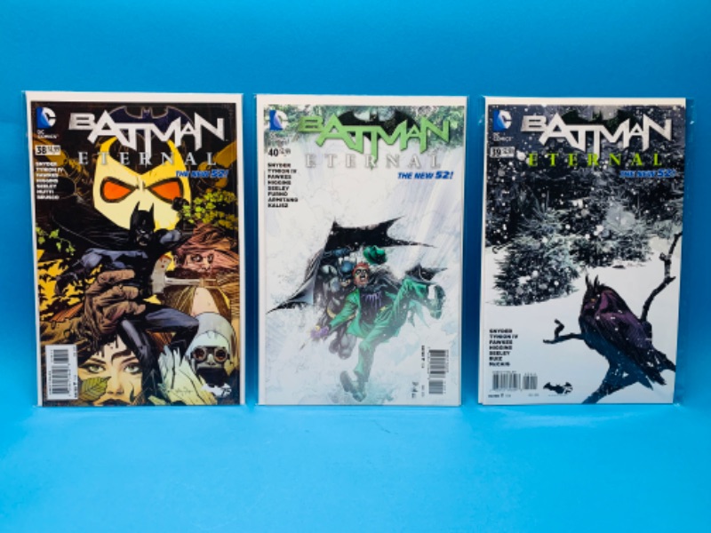 Photo 1 of 637258…3 Batman eternal comics in plastic sleeves 