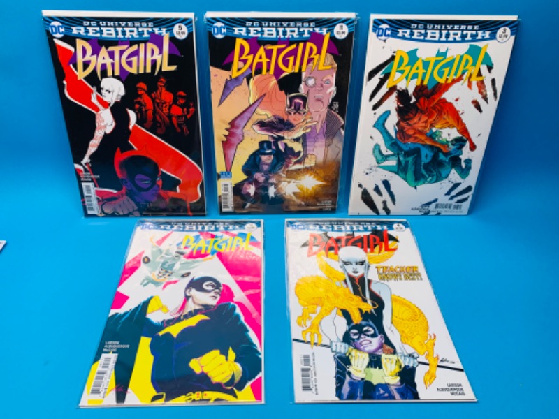 Photo 1 of 637273…5 batgirl comics in plastic sleeves 