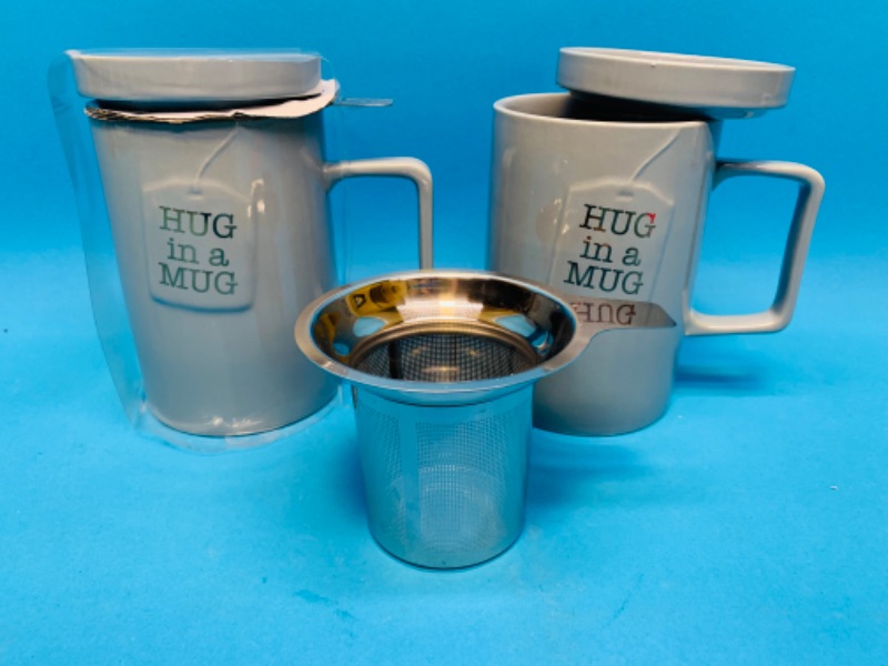 Photo 1 of 637327…2 large tea infuser mugs