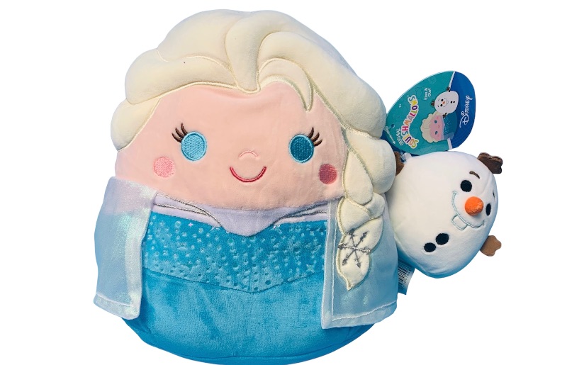 Photo 1 of 637361…Disney squishmellow Elsa and Olaf plushies 