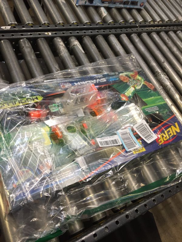 Photo 2 of Nerf Modulus Ghost Ops Evader Motorized Blaster -- Light-Up See-Through Blaster and Barrel Extension, Includes 12 Official Nerf Elite Darts (Amazon Exclusive) Frustration-Free Packaging