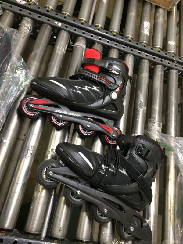 Photo 2 of Bladerunner by Rollerblade Advantage Pro XT Men's Adult Fitness Inline Skate, Black and Red, Inline Skates 12