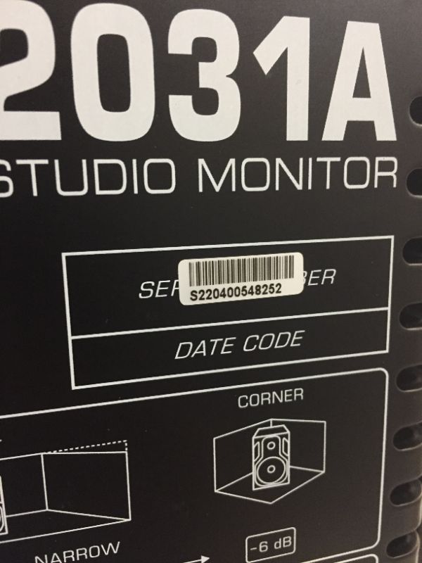 Photo 1 of Behringer Truth B2031A 8.75 inch Powered Studio Monitor--sold for parts only--doesn't power on