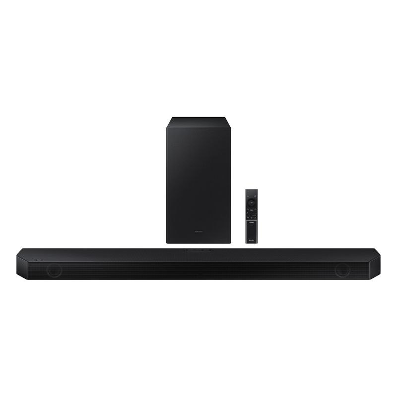 Photo 1 of Samsung - HW-Q600B 3.1.2ch Soundbar with Dolby Atmos / DTS:X - Black - OPEN BOX -