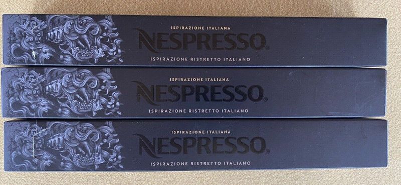 Photo 1 of 4 Packs of Nespresso Original Line Ispirazione Ristretto -- BB 01/31/2023 --
