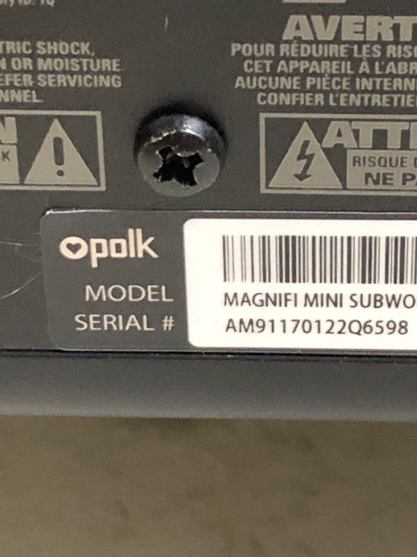 Photo 1 of Polk Audio MagniFi Mini Home Theater Surround Sound Bar | Works with 4K and HD TVs | Compact System with Big Sound | Wireless Subwoofer Included