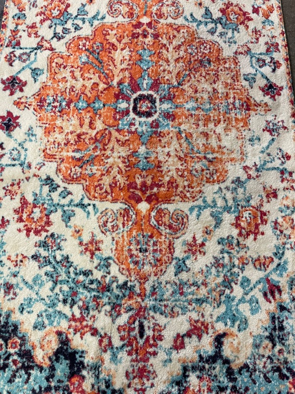 Photo 1 of Artistic Weavers Odelia Vintage Bohemian Area Rug,2'3" x 7'8",Garnet
