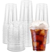 Photo 1 of  12oz Clear Plastic Cups with Dome Lids,Disposable Parfait Cups,PET Dessert Cups with Lids for Ice Cream,Coffee Drinks,Smoothie,Yogurt