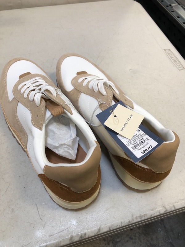 Photo 1 of Women's Microsuede Maria Sneakers - Universal Thread Brown 11
