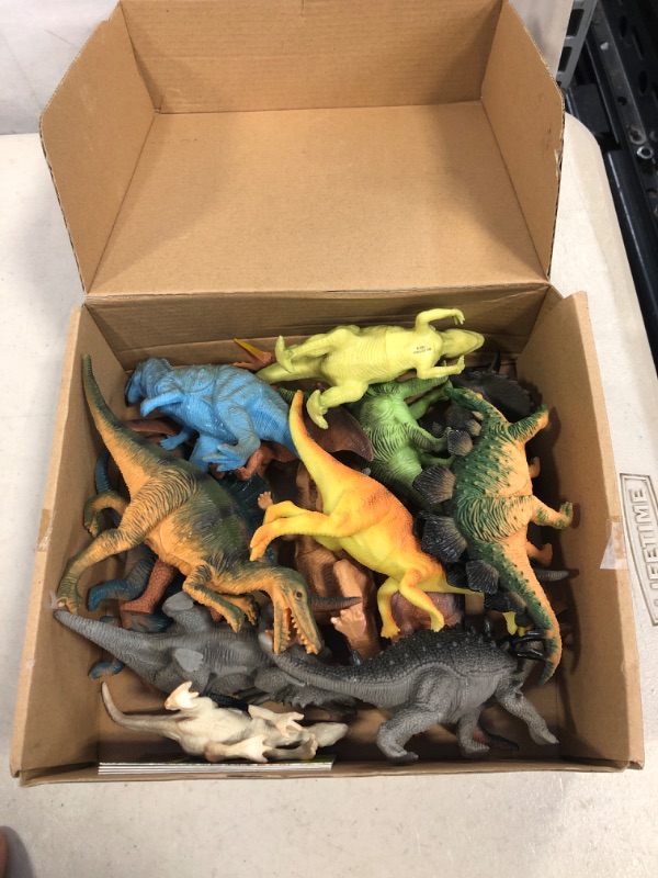 Photo 3 of Boley Monster 15 Pack 7-Inch Educational Dinosaur Toys - Kids Realistic Toy Dinosaur Figures for Cool Kids and Toddler Education! - Ages 3 and Up! 15 Pack Dinosaurs