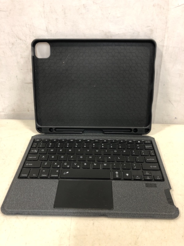 Photo 2 of iPad Air 5th Generation Case with Keyboard,iPad Air 4th Generation Case with Keyboard with Pencil Holder,WIWU Smart Keyboard Folio with Trackpad,Bluetooth Magnetic Detachable Silicone Protective Case iPad 10th Gen/iPad Air 5th / 4th